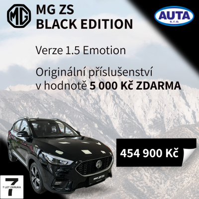 MG ZS Black Edition 